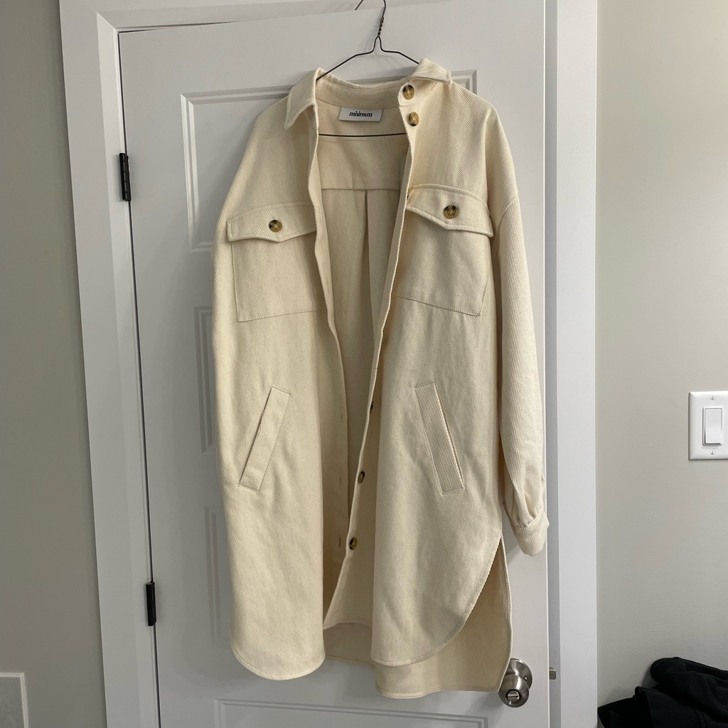Minimum Corduroy Oversized Organic Cotton Shacket